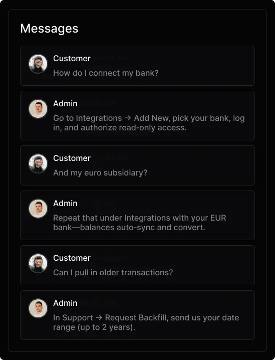 Dark Mode und modernes Design der Omiser App